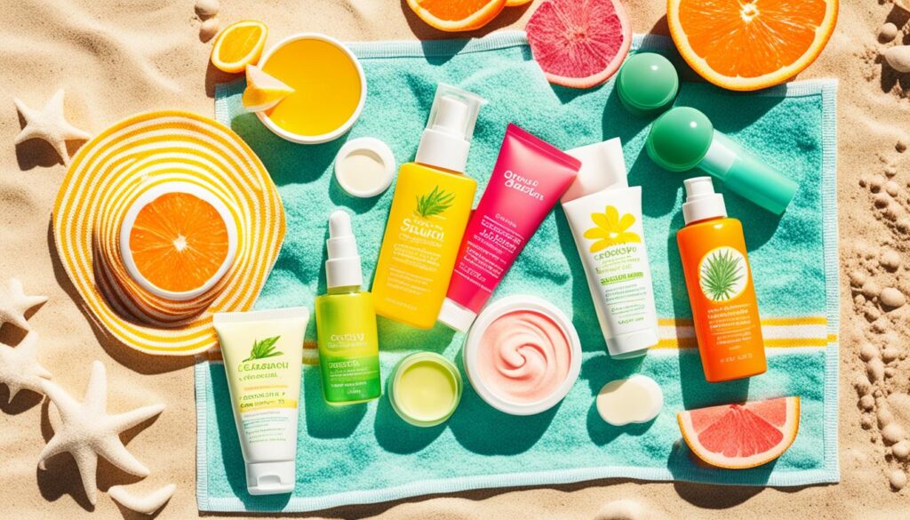 Produits solaires et soins après-soleil